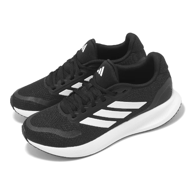 adidas 愛迪達adidas 愛迪達 慢跑鞋 Runfalcon 5 W 女鞋 黑 白 基本款 入門款 運動鞋 愛迪達(IH7759)