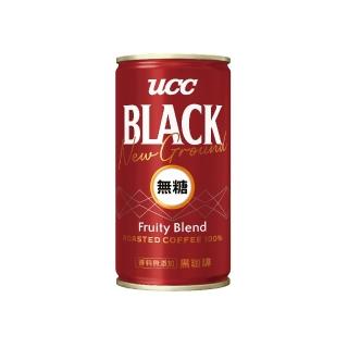 即期品【UCC】赤·濃醇無糖咖啡185g x30入