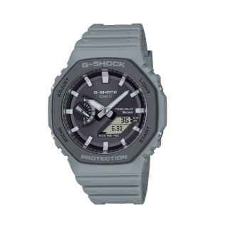 【CASIO 卡西歐】G-SHOCK 藍芽太陽能電力 UrbanUtility 水泥灰 八角形錶殼 GA-B2100LUU-8A 45.4mm