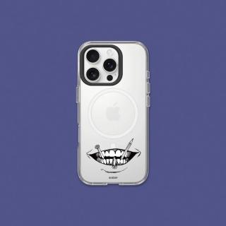 【RHINOSHIELD 犀牛盾】iPhone 14系列 Clear MagSafe相容 磁吸透明手機殼/詛咒的笑容(伊藤潤二)