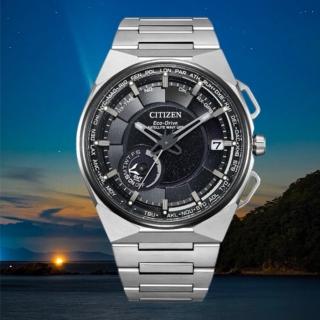 【CITIZEN 星辰】Satellite Wave X 限定款 星際黑 光動能GPS衛星對時腕錶(CC3097-52E)