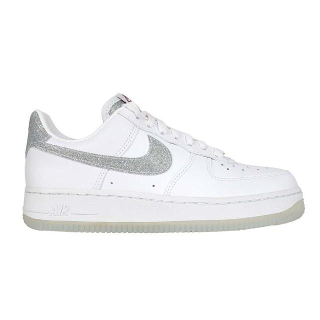 【NIKE 耐吉】WMNS AIR FORCE 1 07 LX女休閒鞋-皮革 復古 經典 銀勾 冰底(HQ3461-191)