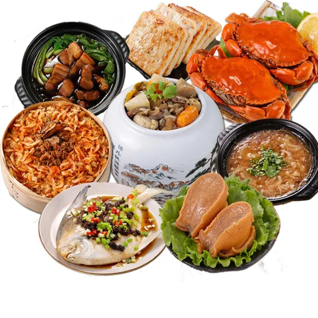 【華得水產】經典年菜9件組!福氣年菜A1組(6-9人)