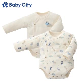【BabyCity娃娃城 官方直營】羊毛長袖初生連身衣(2款)
