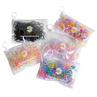 兒童橡皮筋髮圈 1包入(兒童髮飾)