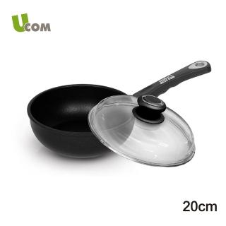 【瑞康屋UCOM】德國黑魔法不沾鍋-單柄小圓鍋(20cm含蓋)