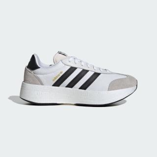 【adidas 愛迪達】休閒鞋 男鞋 運動鞋 CITY RNR 白黑 JI0831