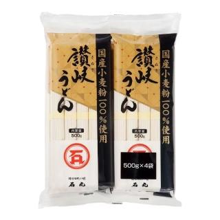 【美式賣場】日本石丸製麵 讚岐細烏龍麵(500g X 4入)