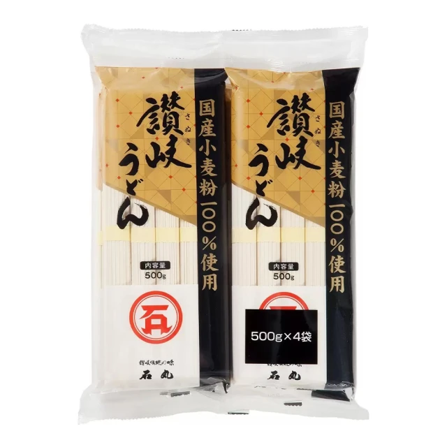 美式賣場 日本石丸製麵 讚岐細烏龍麵(500g X 4入)