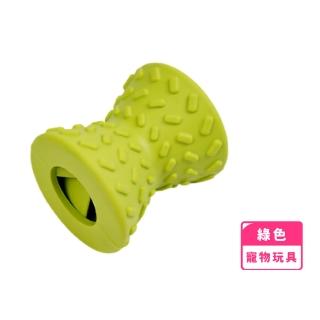 【寵愛】橡膠耐咬漏食磨牙玩具(訓練 潔牙 耐啃 貓狗通用 益智 凸點紋 鏤空 耐磨 解悶 零食 潔牙骨 慢食)