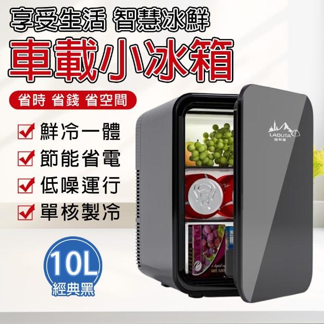 【EARISE 雅蘭仕】10L單核車載冰箱/迷你冰箱/家車兩用冰箱/迷你冰箱(車載製冷藏單門式/冷藏保鮮/小型冰箱)