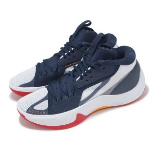 【NIKE 耐吉】籃球鞋 Jordan Zoom Separate PF 男鞋 藍白 氣墊 Luka 運動鞋(DH0248-471)