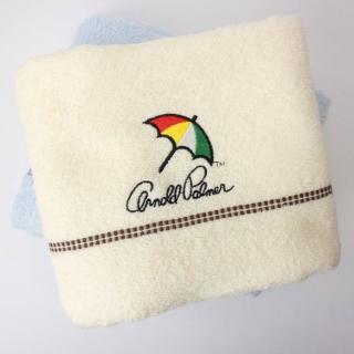 【Arnold Palmer 雨傘】1入 緹細格AP 浴巾(FZ-BT0814AP)