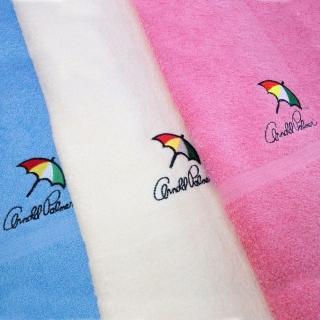 【Arnold Palmer 雨傘】1入 緞帶繡AP 浴巾(FZ-BT1006AP)