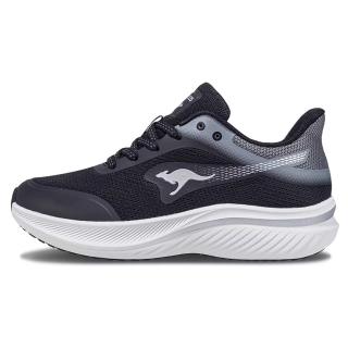 【KangaROOS】美國袋鼠鞋 女 RUN LUNAR 超輕量跑鞋/運動/穿搭/生活 黑(KW41390)