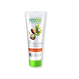 【麗柏有機 neobio】24h逆齡緊緻抗皺修護面霜50ml(有機認證 改善暗沉 緊緻毛孔 控油保濕)
