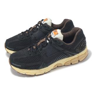 【NIKE 耐吉】休閒鞋 Wmns Air Zoom Vomero 5 女鞋 男鞋 黑 棕 緩衝 復古跑鞋(FD0533-010)