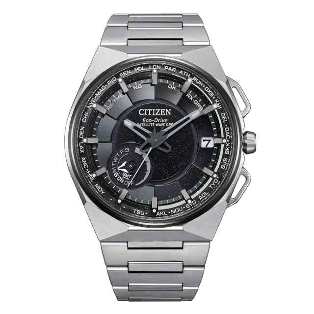 【CITIZEN 星辰】GENTS Satellite Wave X 限量 GPS 鈦金屬 男錶 送禮 禮物 推薦(CC3097-52E)