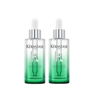 【KERASTASE 巴黎卡詩】極酵平衡頭皮精華雙入組(控油/舒緩頭皮)