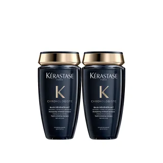 【KERASTASE 巴黎卡詩】髮浴250ml二入組(黑鑽極萃逆時)