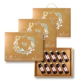 【大漢酵素】禮盒 年節禮盒 七福御品禮盒-綜合蔬果酵素(60ml*10瓶/盒-3盒組)