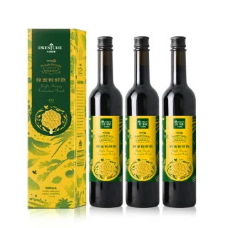 【大漢酵素】蜂蜜輕酵飲(500mL*3瓶組)-順暢 代謝 蜂蜜 酵素 全素(原廠出貨)