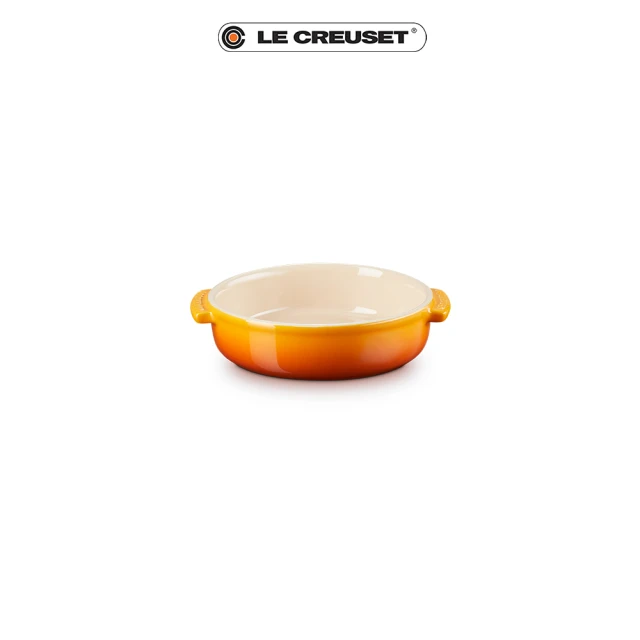 Le Creuset 瓷器西班牙小菜盤14cm(珊瑚橘)