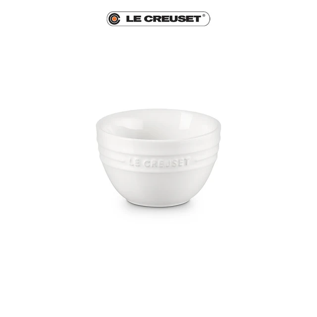 Le Creuset 瓷器韓式飯碗10cm(雪花白)