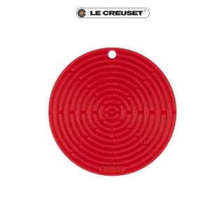 【Le Creuset】耐熱矽膠隔熱墊(櫻桃紅)