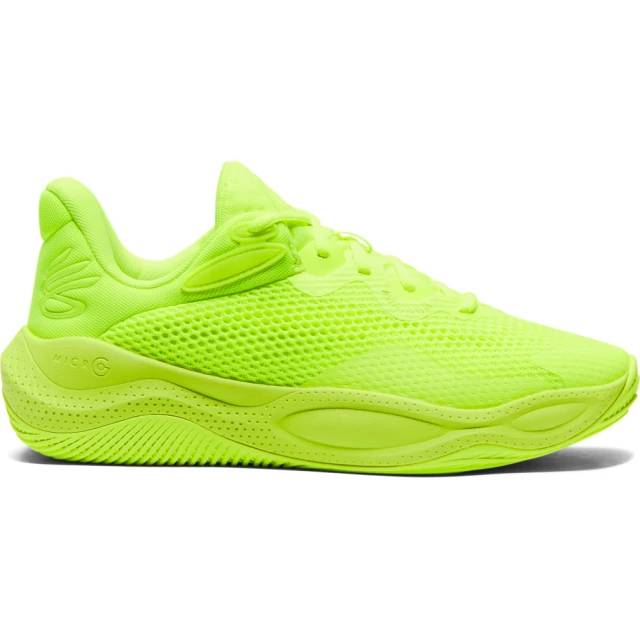 UNDER ARMOUR UA 男女同款 CURRY SPLASH 24 AP 籃球鞋_3027262-700(螢光黃色)