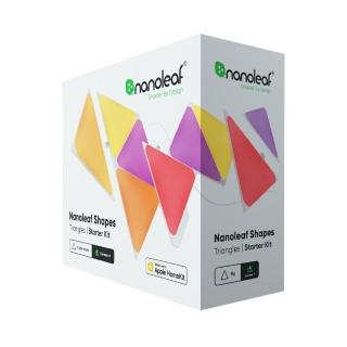 【Nanoleaf】Shapes智慧三角燈9片組(RGB LED 觸控 音樂 氣氛燈 LED燈 畫素燈)