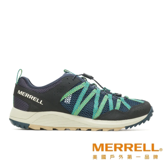 MERRELL WILDWOOD AEROSPORT 速乾透氣健走 藍綠色 男(ML067679)