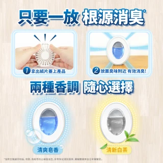 【風倍清】室內用抗菌消臭防臭劑 7ml(清爽皂香 / 清新白茶)