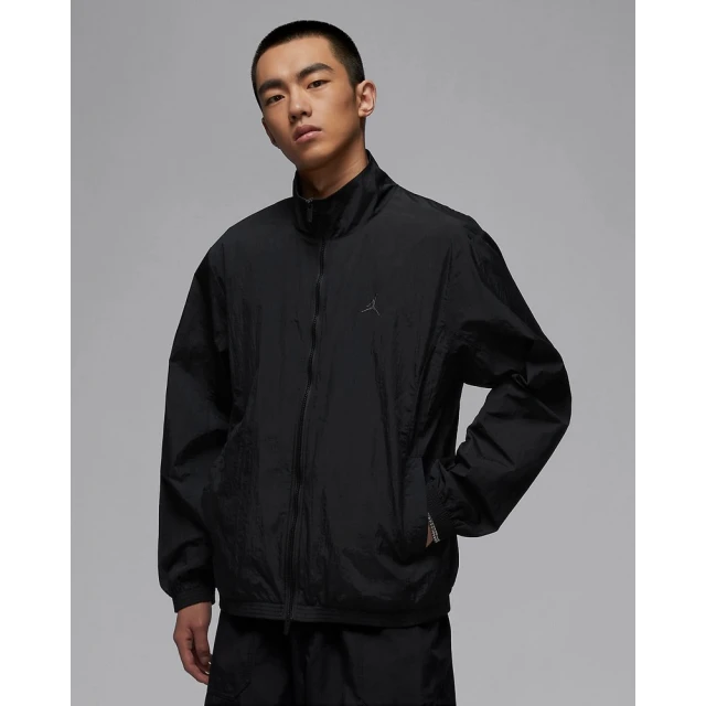 NIKE 耐吉 喬丹 舖棉外套 夾克 男款 AS M J ESS HBR WIND JKT 黑色(FV7300010)