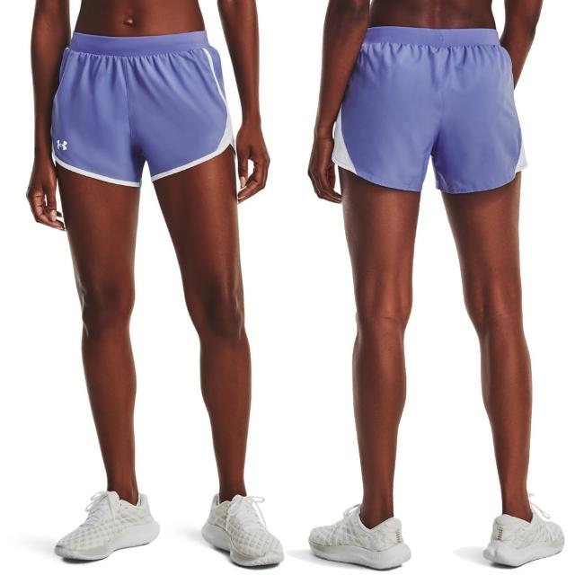 【UNDER ARMOUR】UA官方直營 女 Fly By 2.0運動短褲_1350196-495(紫)