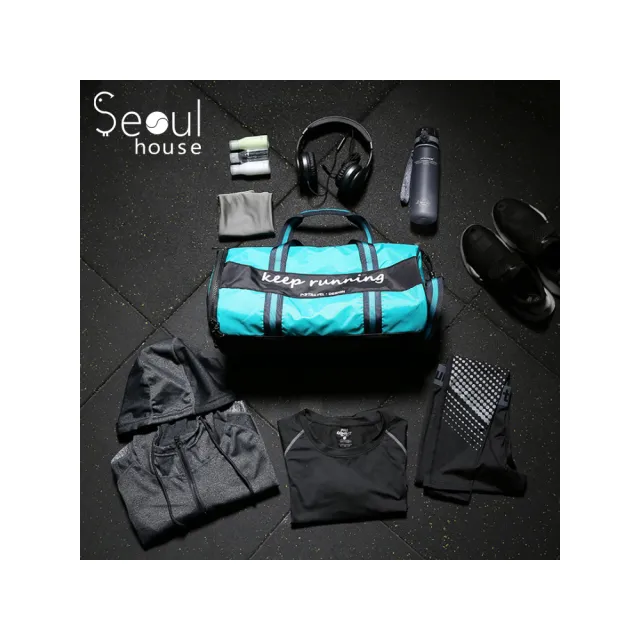 【Seoul house】雙11 時尚多功能運動健身包(運動包 乾濕分離 健身包 旅行包 時尚)