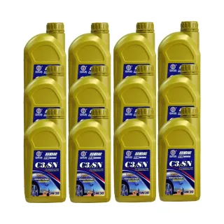 【CPC國光牌】超動能C3/SN全合成休旅車用機油5W/30  1L*12入/箱(適用雙B車輛 符合歐美雙規)
