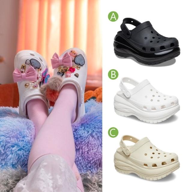 【Crocs】中性鞋 Mega Crush經典光輪克駱格 洞洞鞋(207988)