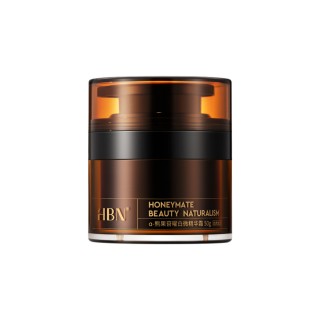 【HBN】α-熊果曜白微精華霜 50g(美白/熊果素/滋潤/凝霜/溫和/淡紋/提亮/抗氧化/去黃/鎖水/保濕/修護)