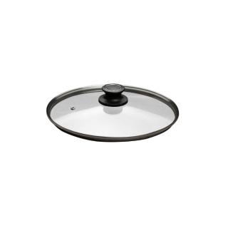 【瑞康屋UCOM】不鏽鋼G型玻璃蓋-28cm(炒鍋適用)