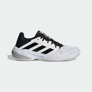 【adidas 愛迪達】Barricade 13 M 男 網球鞋 穩定 靈活 抗扭 支撐 黑 白(IF0465)