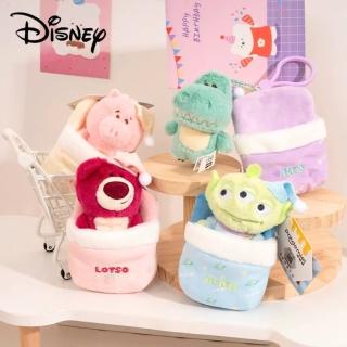 【Disney 迪士尼】正版授權美夢成真系列爆爆龍三眼怪草莓熊火腿豬玩偶吊飾(閨蜜女友兒童生日交