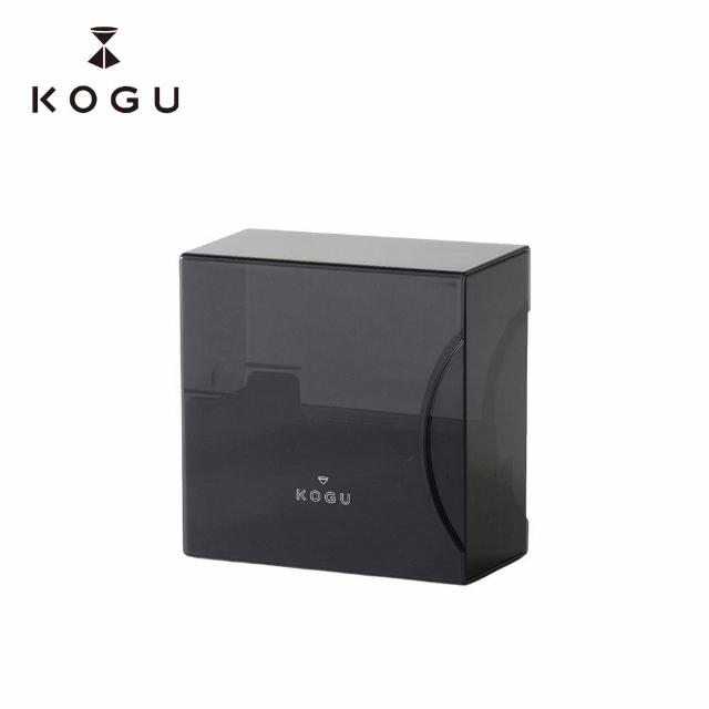 【KOGU 珈琲考具】咖啡濾紙收納盒 - 煙燻黑(日本原廠授權公司貨)