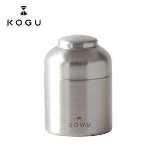 【KOGU 珈琲考具】咖啡豆 咖啡粉 儲存罐 3.5oz/100g - 匠心銀(日本原廠授權公司貨)
