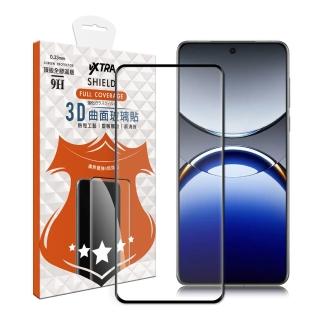 【VXTRA】OPPO Find X8 Pro 全膠貼合 3D滿版疏水疏油9H鋼化頂級玻璃膜-黑