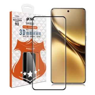 【VXTRA】vivo X200 全膠貼合 3D滿版疏水疏油9H鋼化頂級玻璃膜-黑