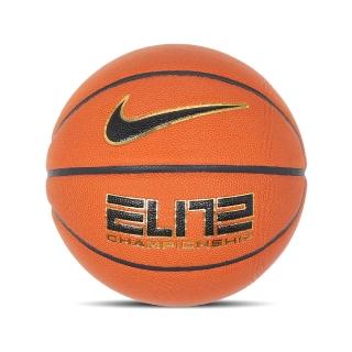 【NIKE 耐吉】籃球 Elite Championship 2.0 橘 黑 金 室內用 橡膠 7號球(N100991389-107)
