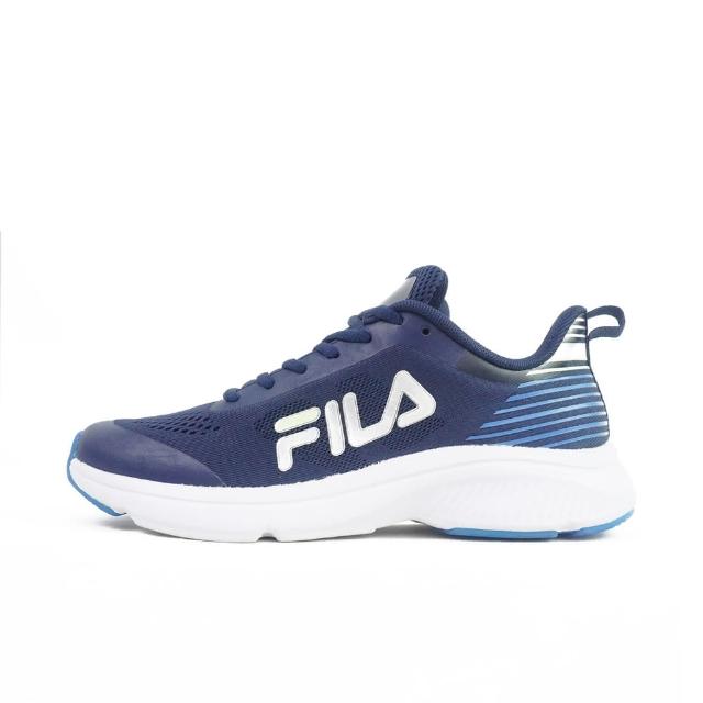 【FILA】1-j335x-331 男 慢跑鞋 緩衝 彈力 深藍(1-J335X-331)