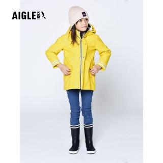 【AIGLE】童 防潑外套AG-56003A040 黃色(童裝 童外套 風衣)
