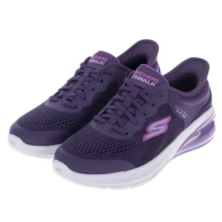 【SKECHERS】女鞋 健走系列 健走鞋 瞬穿舒適科技GO WALK AIR 3.0(124372PLUM)